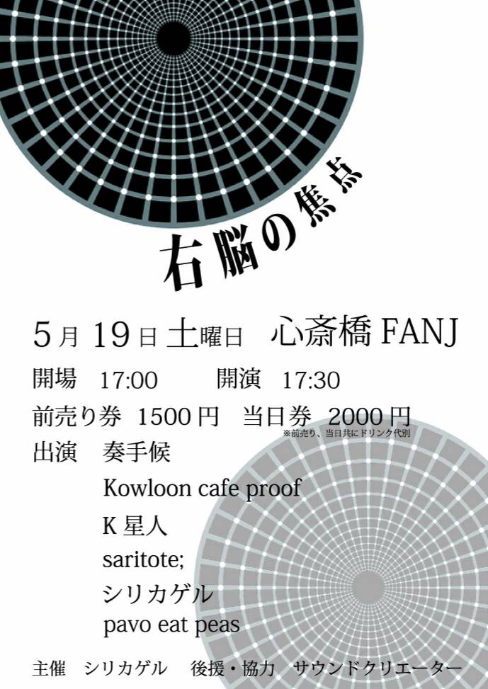 右脳の焦点